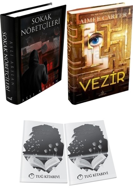 Vezir Ciltli ve Sokak Nöbetçileri 1 Ciltli Aslı Arslan 2li Set + Hediyeli