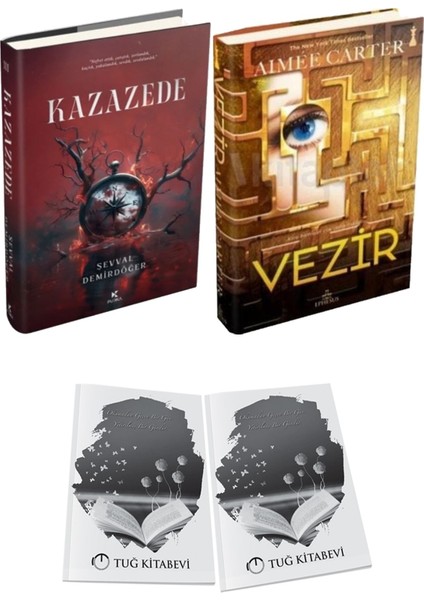 Vezir Ciltli ve Kazazede 3 Ciltli Şevval Demirdöğer 2li Set + Hediyeli