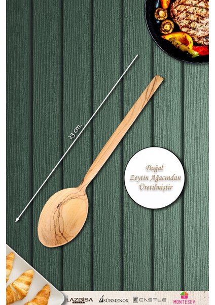 Zeytin Ağacı Ahşap Tahta Kaşık Seti fiyatları