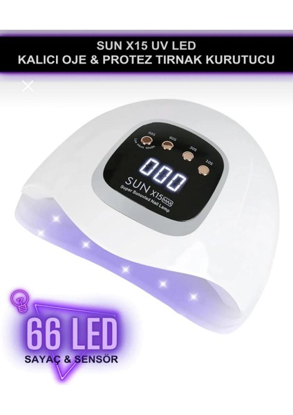 Sun x 15 Uv Led Tırnak Kurutucu 280 Watt 66 Led Protez Tırnak Kalıcı Oje Kurutma Makinası modelleri