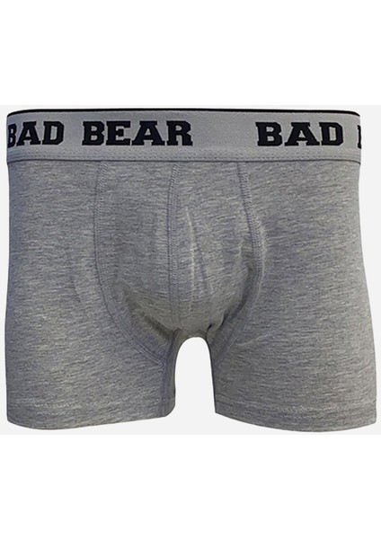 Basic Gri Melanj Erkek Boxer
