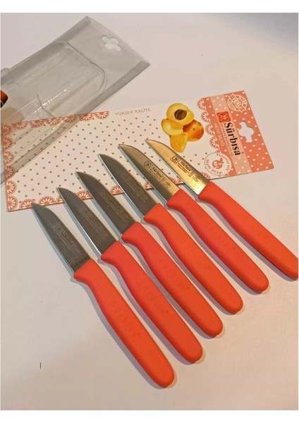 Sürbisa Meyve Takımı Turuncu (6'LI)61007 7.0 cm fiyatları