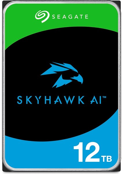Skyhawk Aı Surveillance 12TB 7200RPM 512MB Sata3 7/24 Güvenlik 3.5" Harddisk