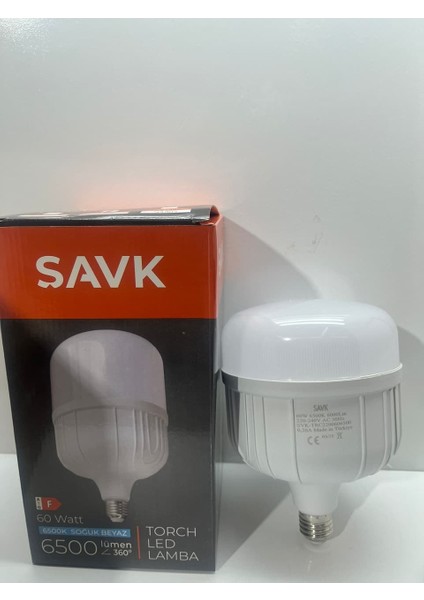 60 W 6500K Beyaz Işık E27 Duylu LED Ampül modelleri