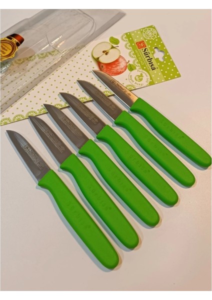 Sürbisa Meyve Takımı Yeşil (6'LI)61007 7.0 cm