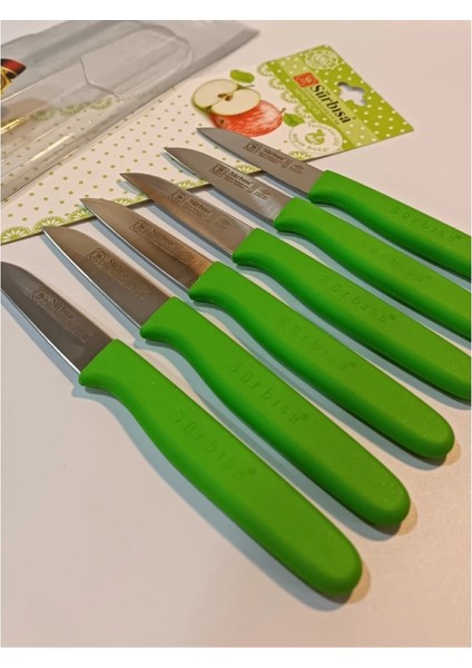 Sürbisa Meyve Takımı Yeşil (6'LI)61007 7.0 cm indirimleri