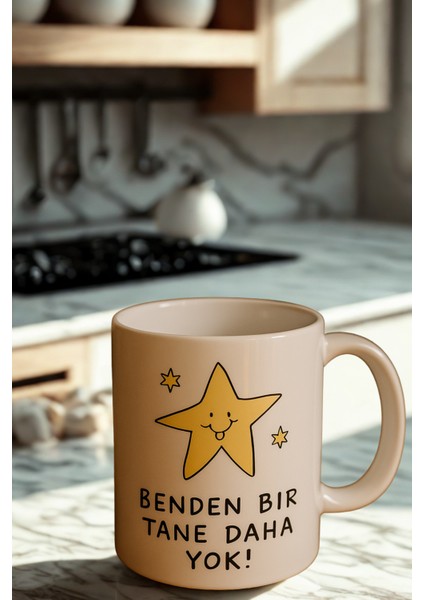 5 Li Paket Motivasyon Yazı Baskı Porselen Kupa Bardak