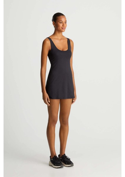 Compressive Pocket Tenis Elbisesi