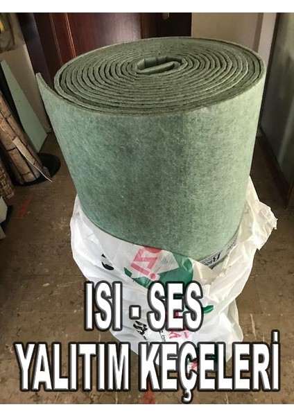 Izobozz Feltbi - 5mm 500GR/M2 Polyester Elyaf Isı ve Ses Yalıtım Keçesi 1MX30M RULO