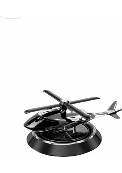 Helikopter Araba Kokusu Siyah | Güneş Enerjili Oto Koku | Sıradışı Araç Aksesuarı Hediye