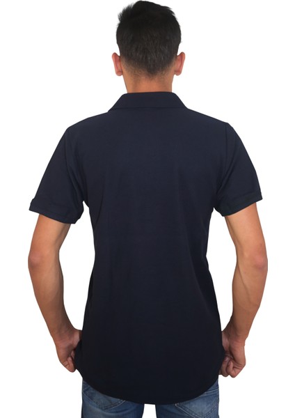 Erkek Polo Yaka Penye %100 Pamuklu Düğmeli T-Shirt fiyatları