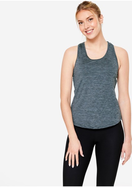 Domyos Kadın Sporcu Atleti - Fitness Kardiyo - Alacalı Gri - My Top 100