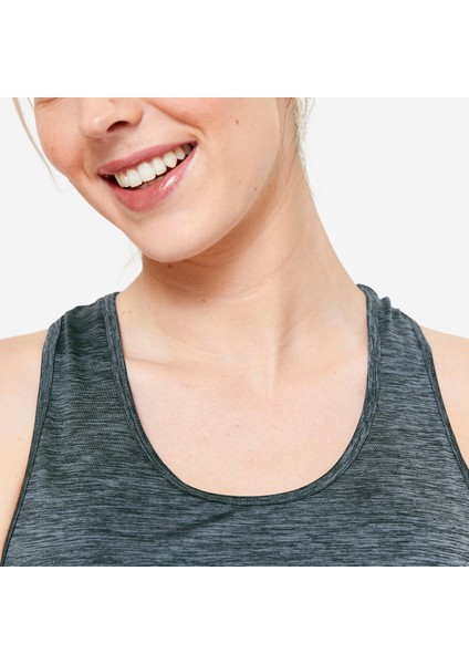 Domyos Kadın Sporcu Atleti - Fitness Kardiyo - Alacalı Gri - My Top 100 modelleri