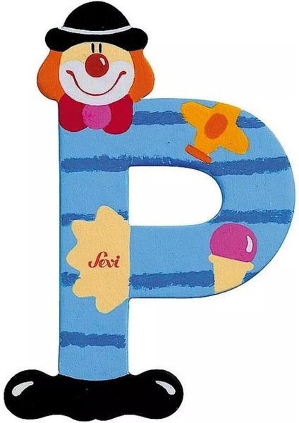 Nessiworld Palyanço Ahşap Harf P fiyatları