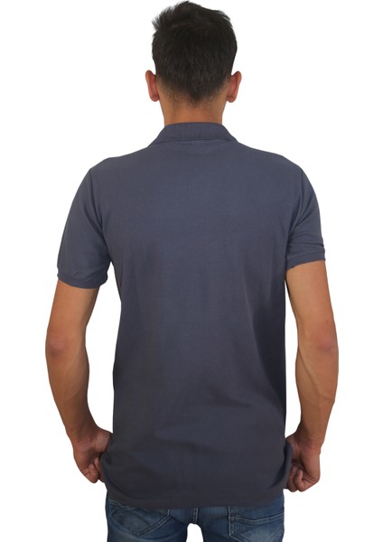 Erkek Polo Yaka Penye %100 Pamuklu Düğmeli T-Shirt fiyatları