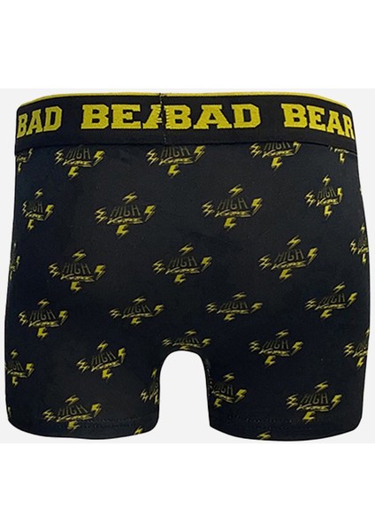 Voltage Siyah Desenli Erkek Boxer fiyatları