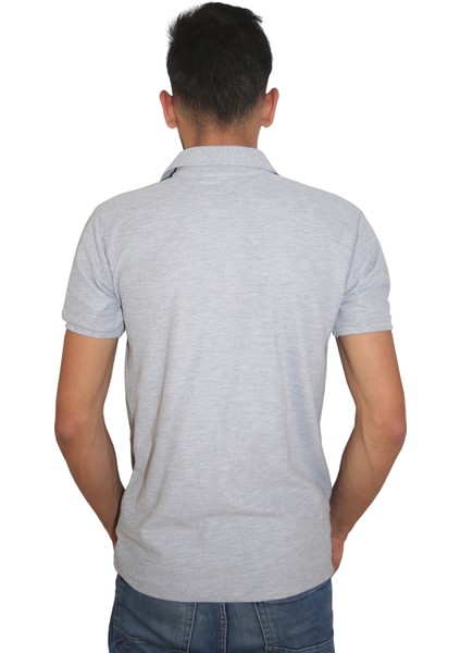 Erkek Polo Yaka Penye %100 Pamuklu Düğmeli T-Shirt fiyatları