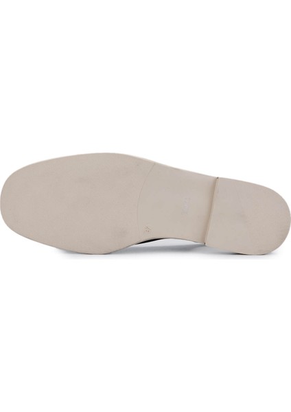 Kadın Hakiki Deri Siyah/krem Babet Ayakkabı 961 11940 Bn Ayk Y25 Sıyah/krem indirimleri