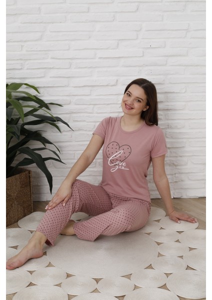 Bayan Kısa Kol Pijama Takım indirimleri