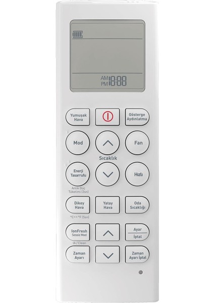 ZB40618 Md Ile Uyumlu Klima Kumandası