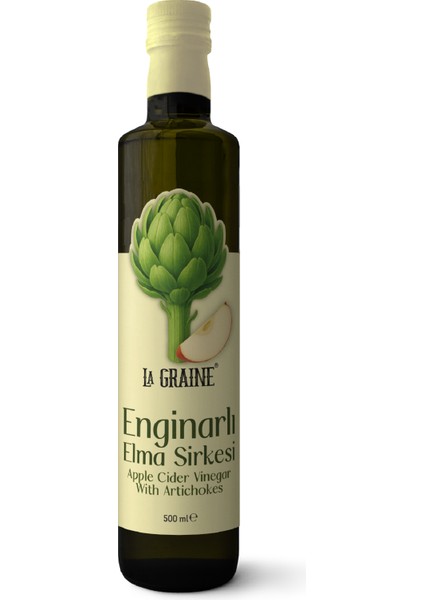 La Graıne Enginarlı Elma Sirkesi 500 ml