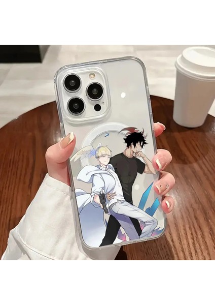 D-Devilmans C-Crybabys Iphone Için Manyetik Telefon Kılıfı 16 14 13 11 12 15 Pro Max Xr Xs Plus Se Yumuşak Clear Tpu Kapak Rengi: Z2/malzeme: İPHONE11 (Yurt Dışından)