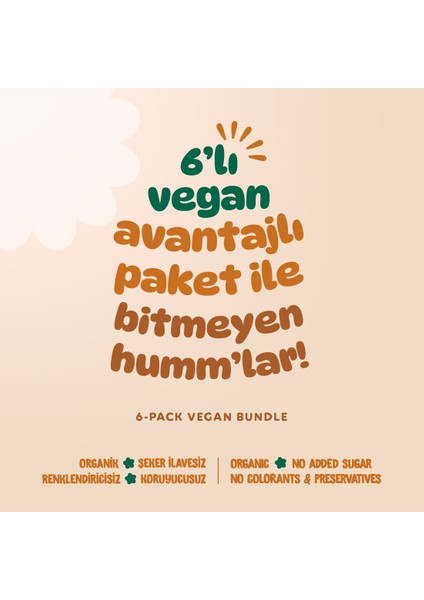 Organik Glutensiz Vegan Muz Çilek ve Mango Mini Küpler Atıştırmalık Paketi - 6 Adet (3 Çeşit) fiyatları