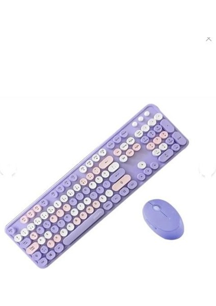 Kablosuz Klavye ve Mouse Fare Set 104 Tuşlu Pc Notebook Laptop Uyumlu
