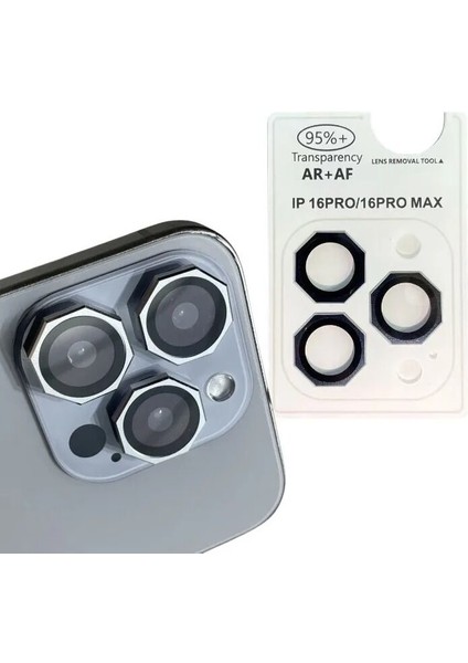 Apple iPhone 16 Pro Max KL20 Köşeli Kamera Lens Koruma Camı Desert Titanyum fiyatları