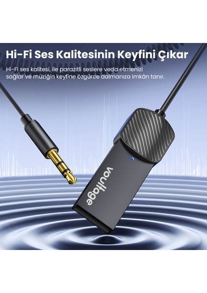 Bluetooh 5.4 Aux Ses Dönüştürücü Kiti fırsatları