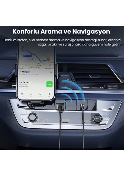 Bluetooh 5.4 Aux Ses Dönüştürücü Kiti