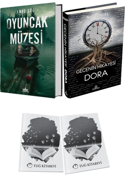 Gecenin Hikayesi Dora Ciltli ve Guardian Oyuncak Müzesi Ciltli Emre Gül 2li Set + Hediyeli