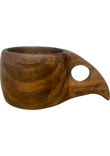El Yapımı Ceviz Ağacı Kuksa Bardak – Model No: 15 fiyatları