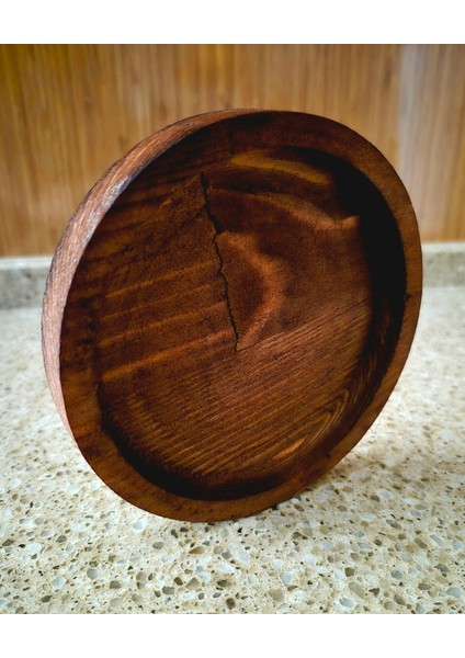 Yuvarlak Çerezlik - 12,5 cm - Koyu Kahverengi fırsatları