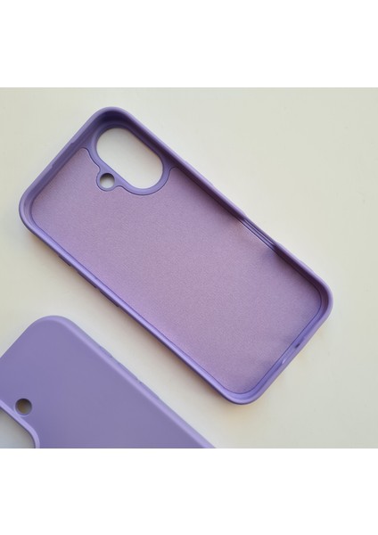 Apple iPhone 16 Uyumlu Lansman Içi Kadife Esnek Silikon Kılıf fiyatları