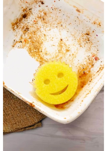 Gülen Yüz Bulaşık Süngeri 2'li Set indirimleri