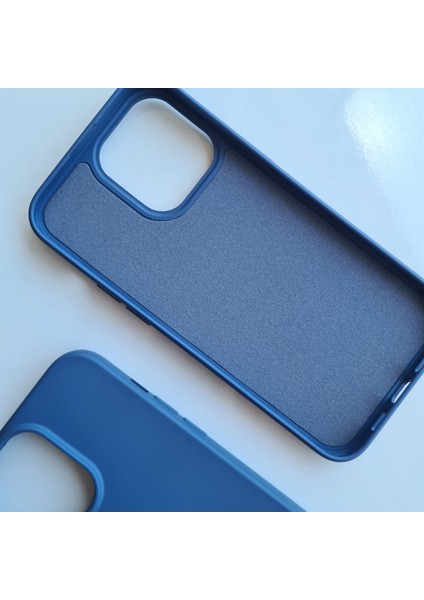 İphone 14 Pro Max (6.7) ile Uyumlu Logosuz Lansman Içi Süet Silikon Kılıf fiyatları