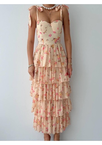 Pavia Midi Boy Elbise