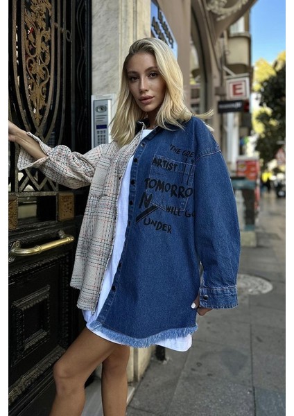 Bej Kot Garni Parçalı Gömlek fırsatları