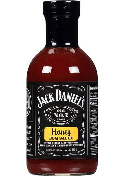 Jack Danials Honey Bbq Sauce 553G