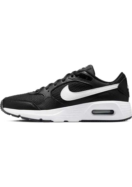 Air Max Sc Gs Leather Sneaker Hakiki Deri Günlük Spor Ayakkabı Siyah
