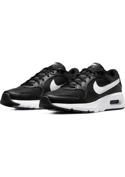 Air Max Sc Gs Leather Sneaker Hakiki Deri Günlük Spor Ayakkabı Siyah modelleri