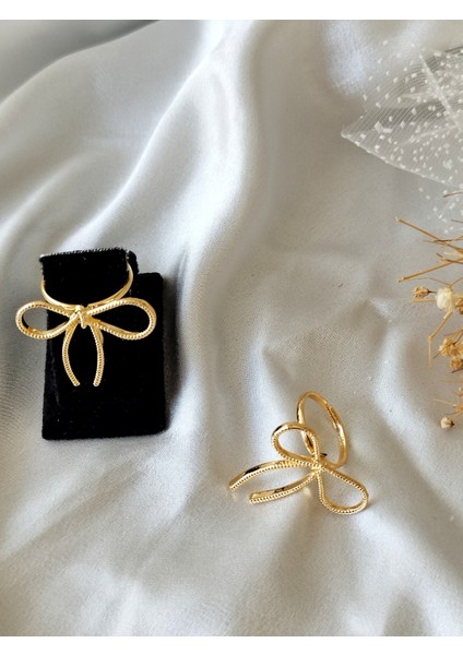 Ladybirdbujiteri Fiyonk Kurdela Model Ayarlanabilir Yüzük fırsatları