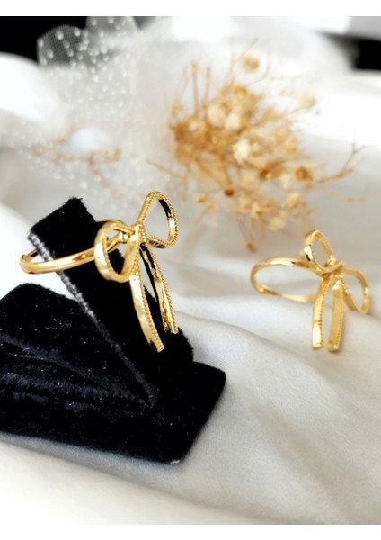 Ladybirdbujiteri Fiyonk Kurdela Model Ayarlanabilir Yüzük