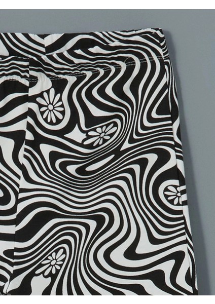 Lcw Kids Beyaz Beli Lastikli Ispanyol Paça Kız Çocuk Tayt fiyatları