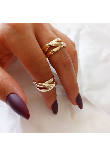 Ladybirdbujiteri Iç Içe Sarmal Ayarlanabilir Yüzük fiyatları