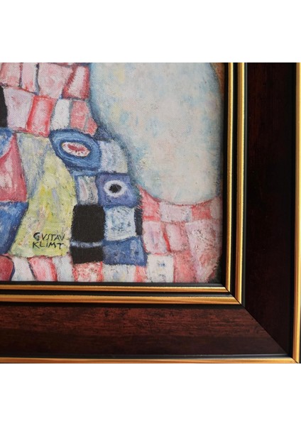 Gustav Klimt (Ölüm ve Yaşam 1910-1915) Çerçeveli Klasik Vintage Duvar Tablo indirimleri