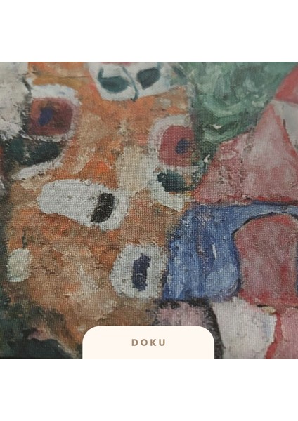 Gustav Klimt (Ölüm ve Yaşam 1910-1915) Çerçeveli Klasik Vintage Duvar Tablo