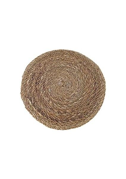 Adet Yuvarlak Hasır Bambu Amerikan Servis Hasır Örme Supla Bambu Altlık 36 cm modelleri
