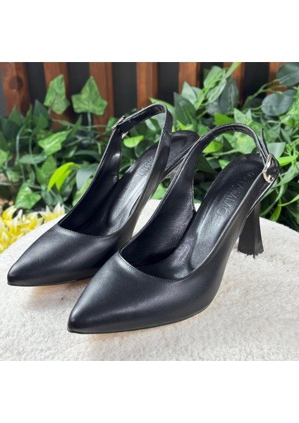 Arkası Bağlamalı Mat Stiletto Ayakkabı M1163 modelleri